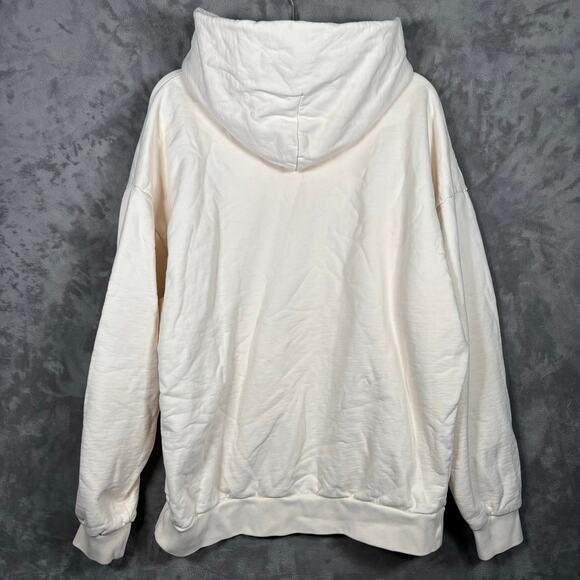 Drew House Cream Smiley Face Mascot Hoodie Size M - Picture 2 of 8